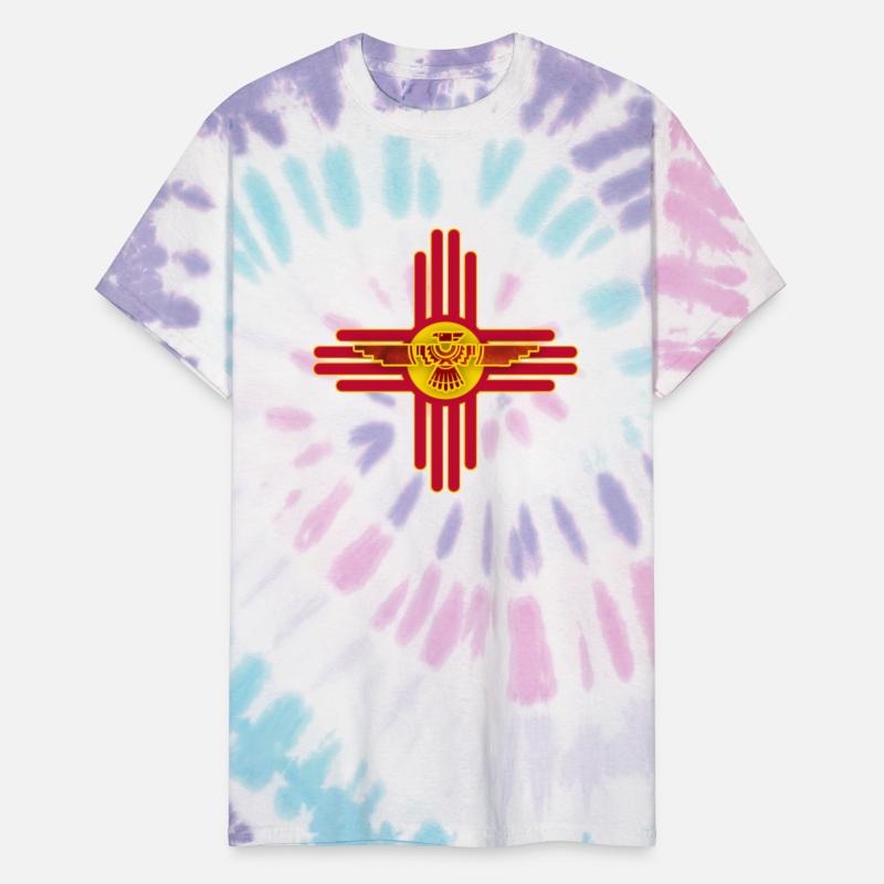 New Mexico Flag Zia Symbol Floral Nature Eagle So