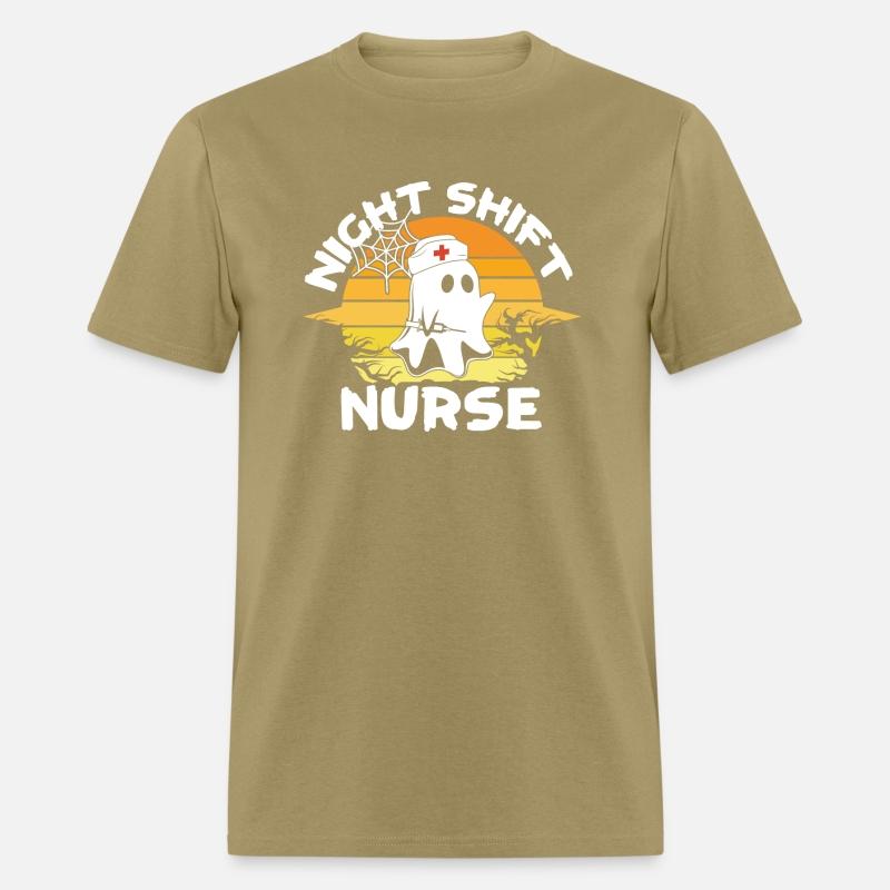 Night Shift Nurse Ghost Halloween RN Nurses Funny