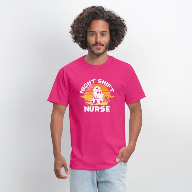 Night Shift Nurse Ghost Halloween RN Nurses Funny