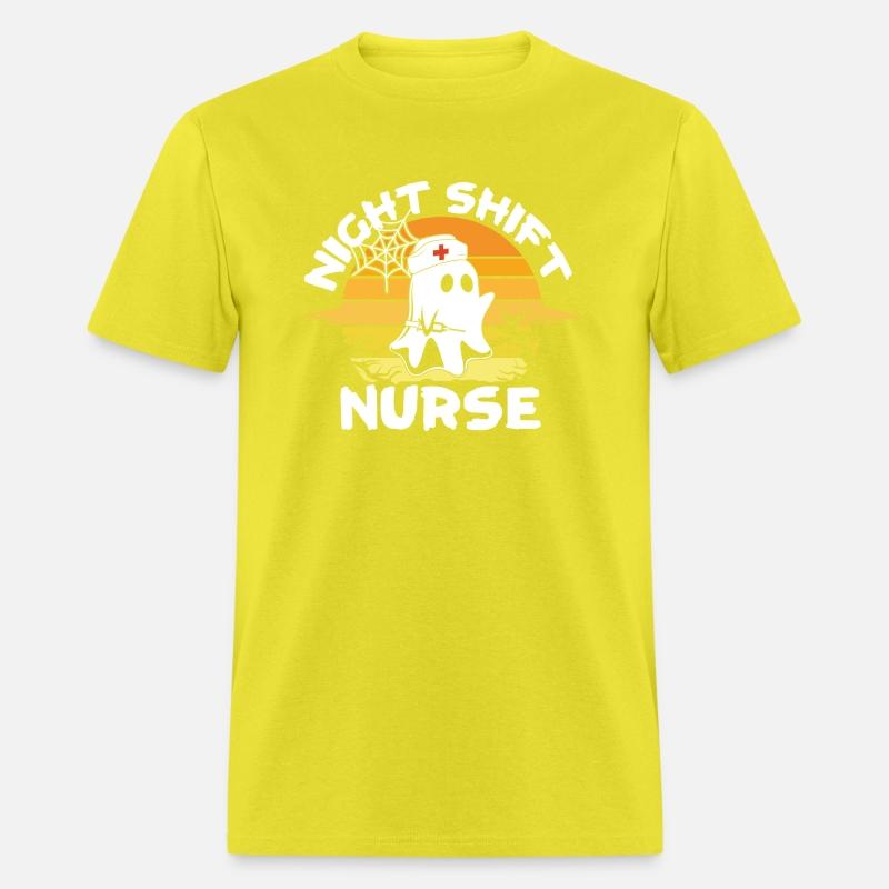 Night Shift Nurse Ghost Halloween RN Nurses Funny