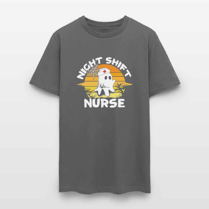 Night Shift Nurse Ghost Halloween RN Nurses Funny