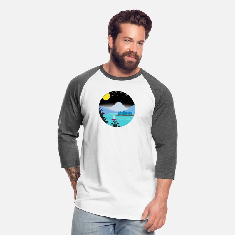 Night View In a Mountain Valley