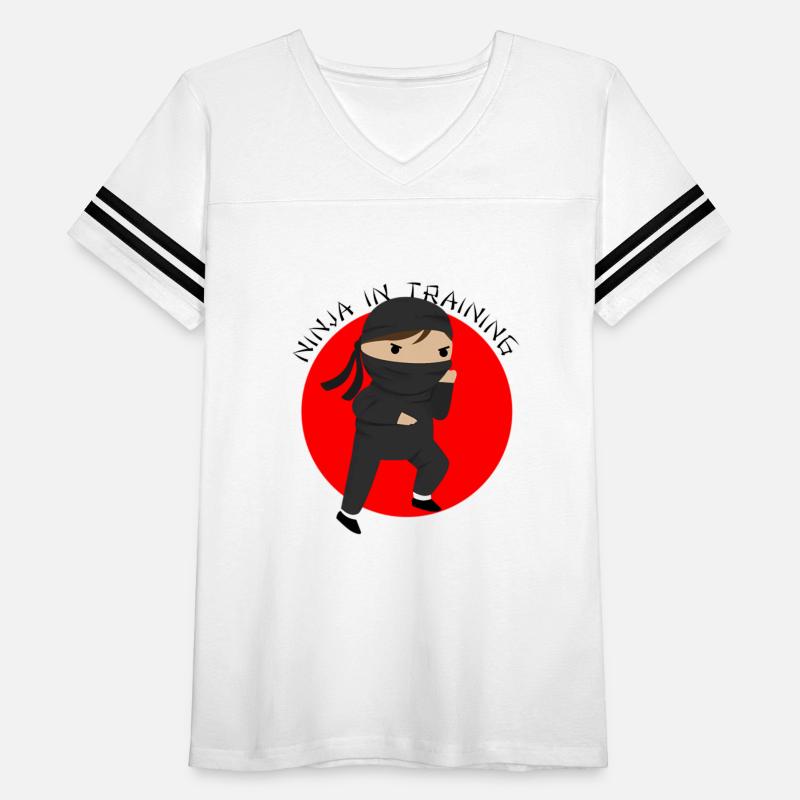 Ninja In Training Japanese Flag