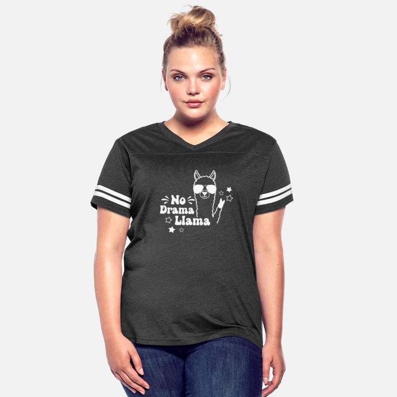 No drama llama in white