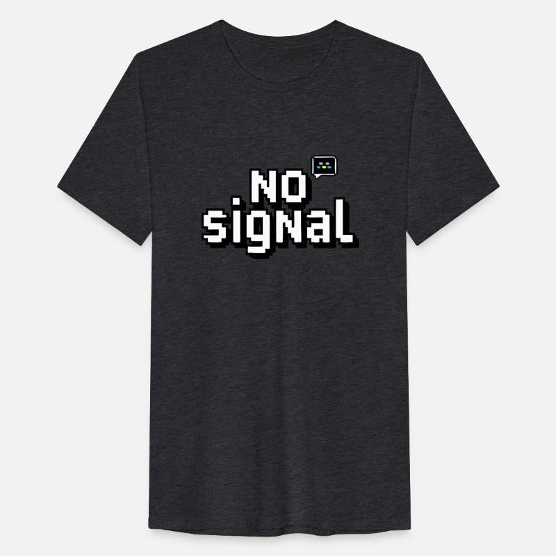 "NO SIGNAL" – Pixel Style TV Signal Error Art