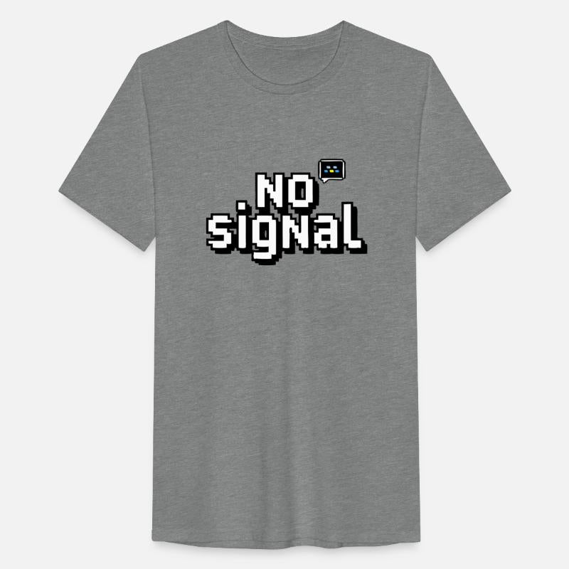 "NO SIGNAL" – Pixel Style TV Signal Error Art
