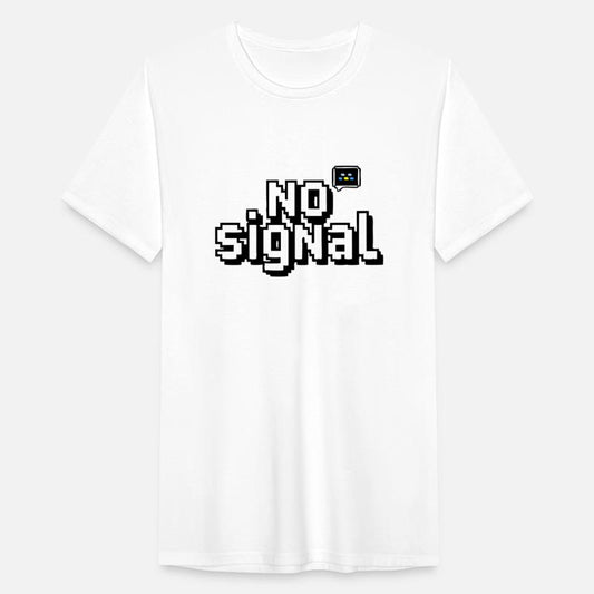 "NO SIGNAL" – Pixel Style TV Signal Error Art