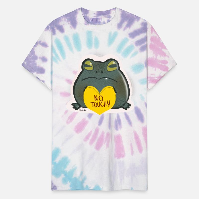 NO Touchy! Grumpy toad.