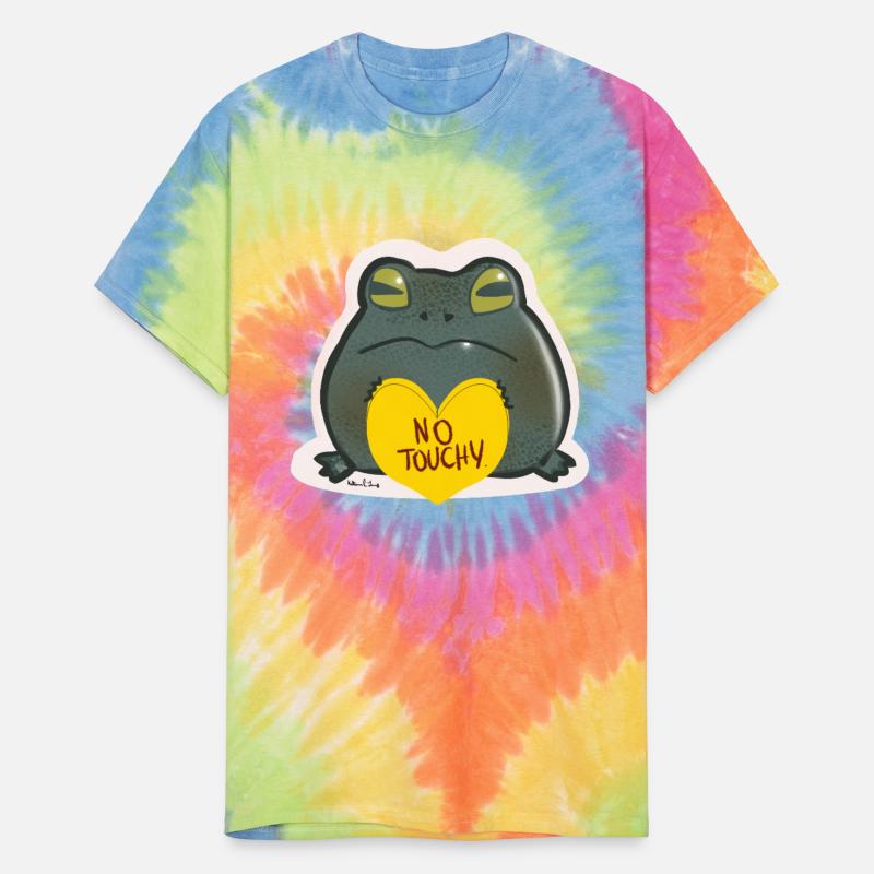 NO Touchy! Grumpy toad.