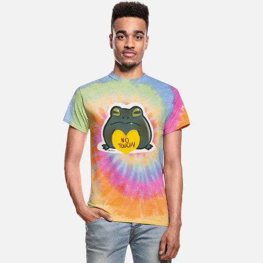 NO Touchy! Grumpy toad.