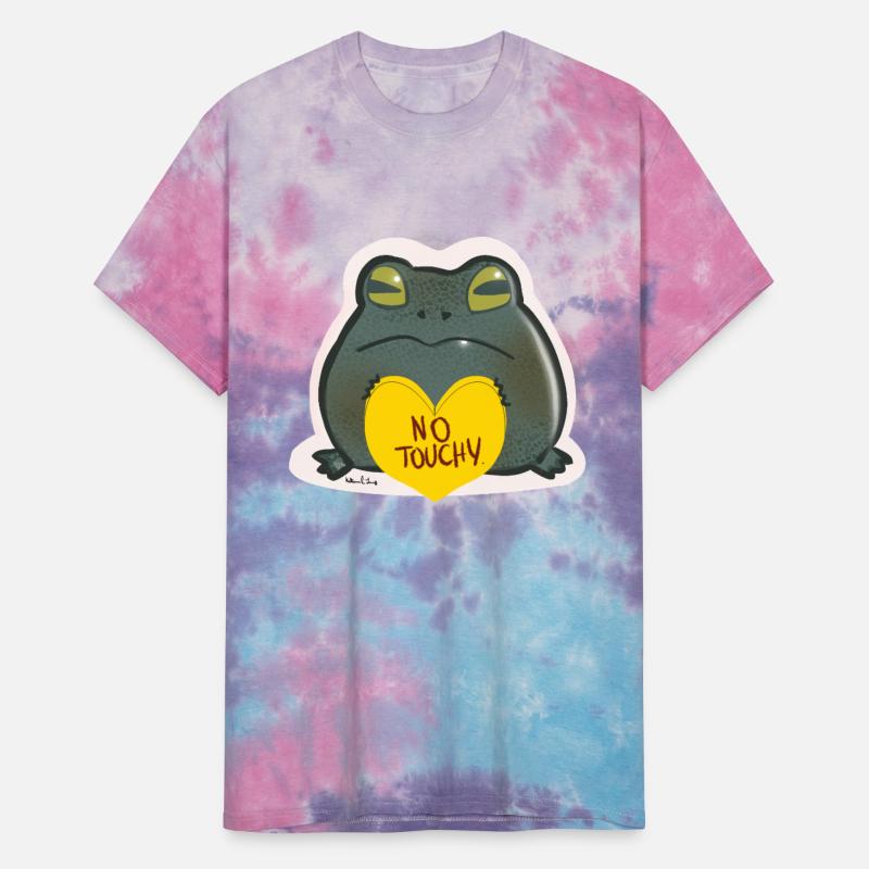 NO Touchy! Grumpy toad.