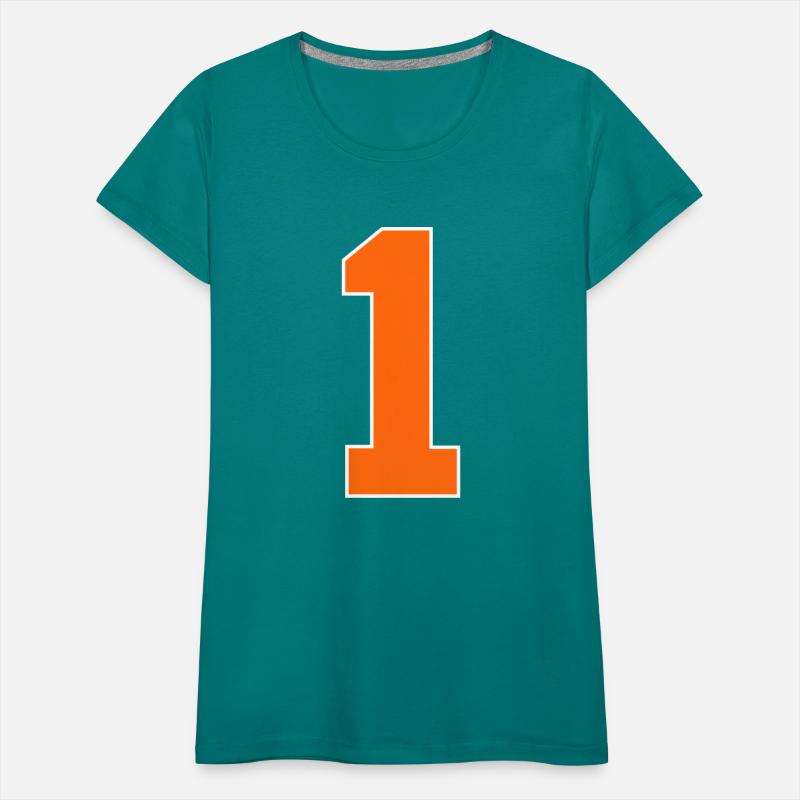 Number 1 Sports Orange