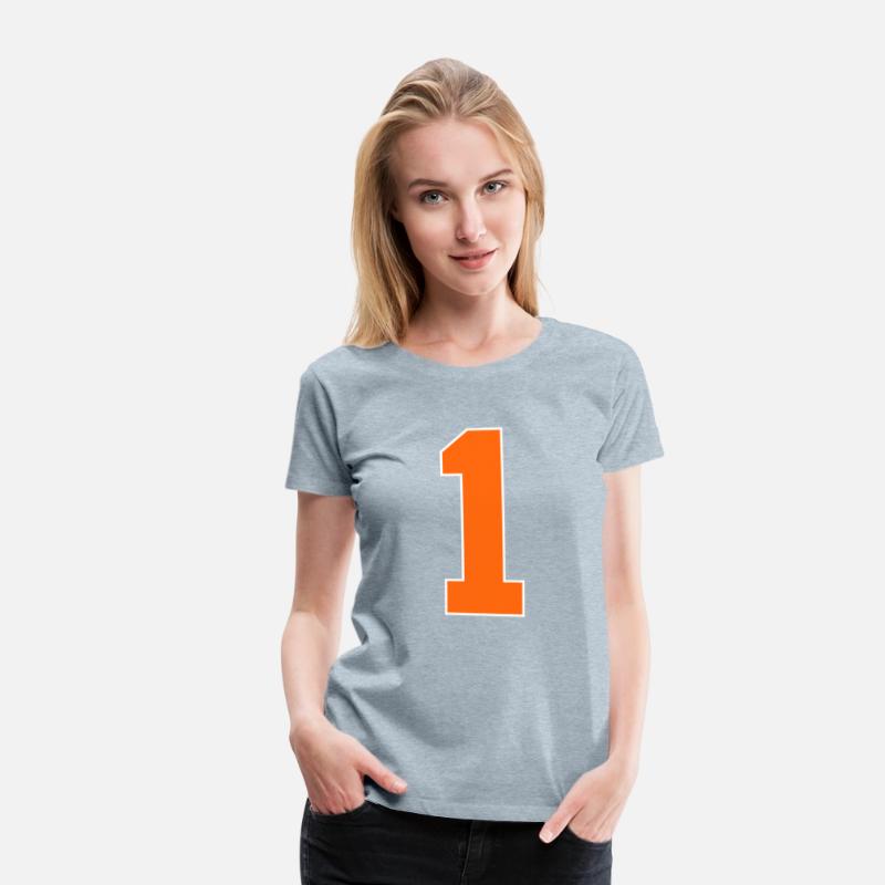 Number 1 Sports Orange