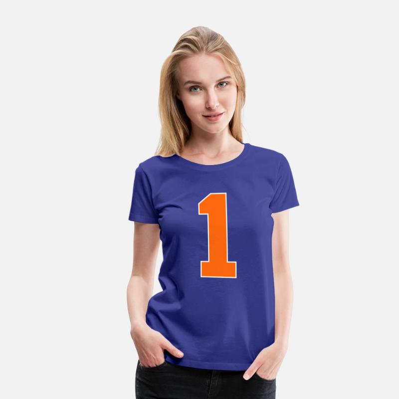 Number 1 Sports Orange