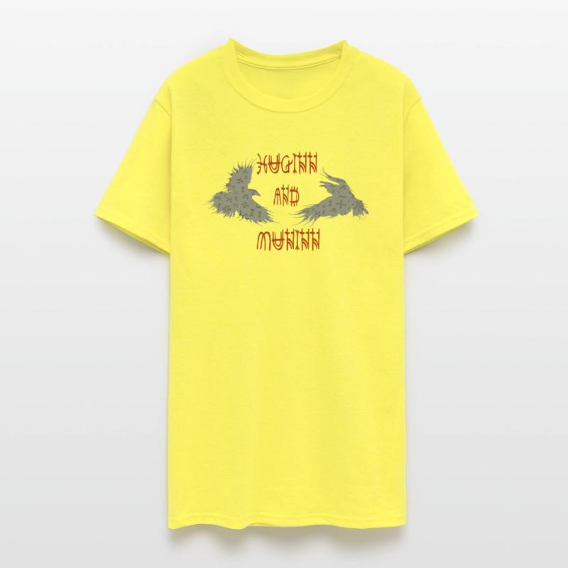 Odin's Raven Huginn And Muninn Viking