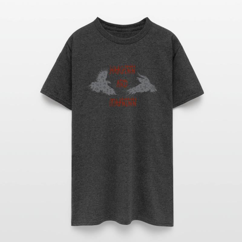 Odin's Raven Huginn And Muninn Viking