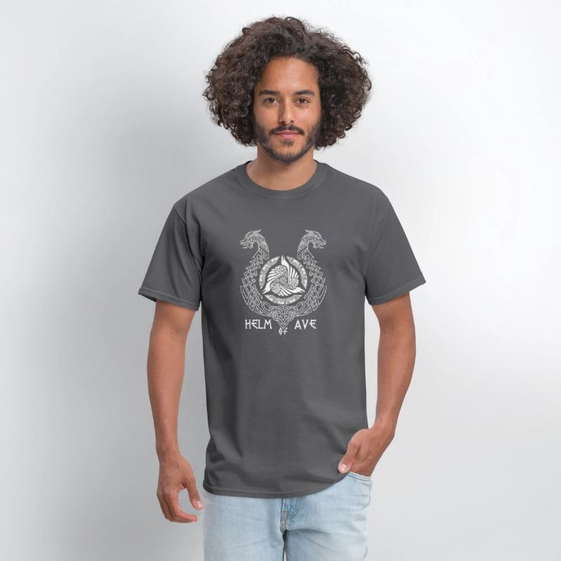 Odins Ravens Huginn & Muninn VEGVISIR TShirt