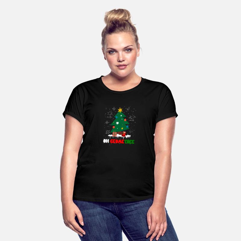 Oh Geometree Funny Christmas Geometry Math Teacher