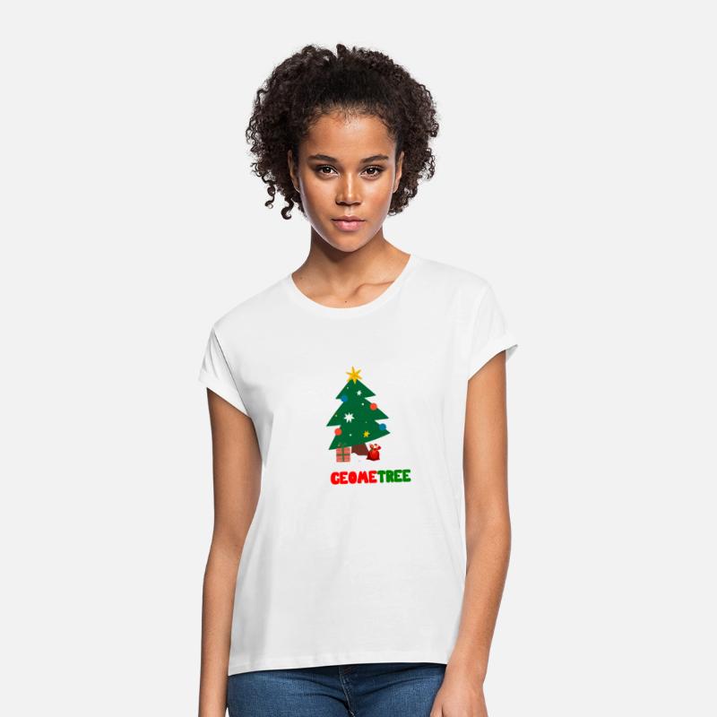 Oh Geometree Funny Christmas Geometry Math Teacher