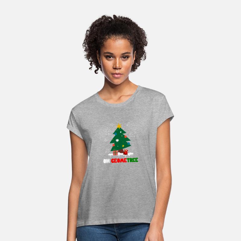 Oh Geometree Funny Christmas Geometry Math Teacher