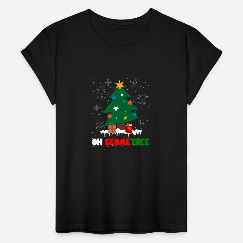 Oh Geometree Funny Christmas Geometry Math Teacher