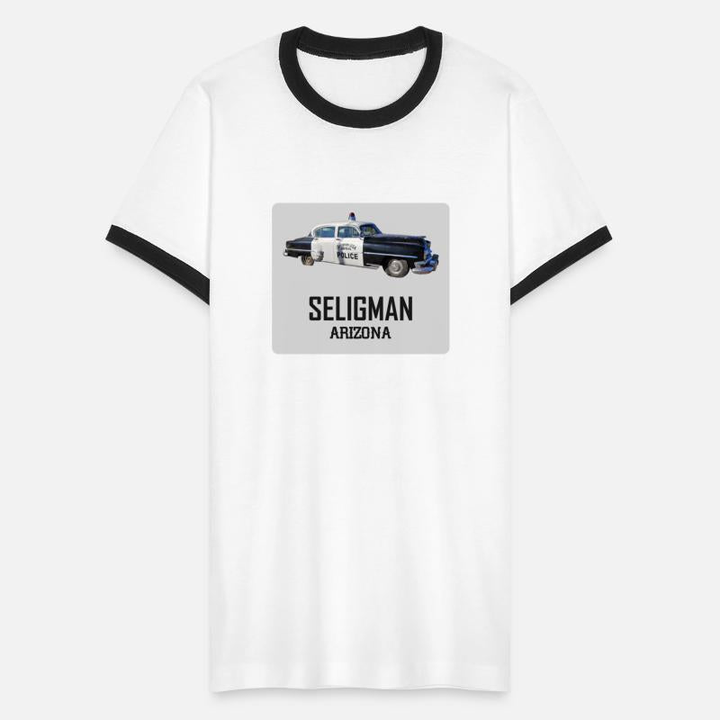 Old car city of Seligman in Arizona, US Route 66