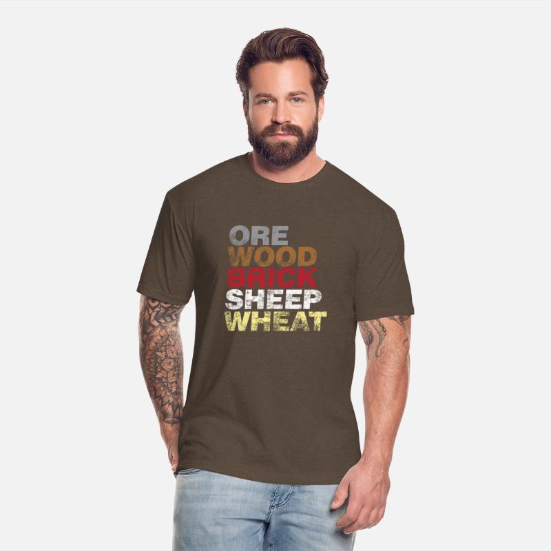 Ore Wood Brick Sheet Wheat Funny Settlers Board