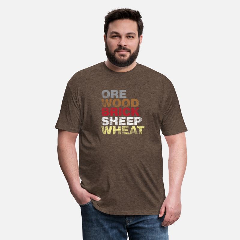 Ore Wood Brick Sheet Wheat Funny Settlers Board