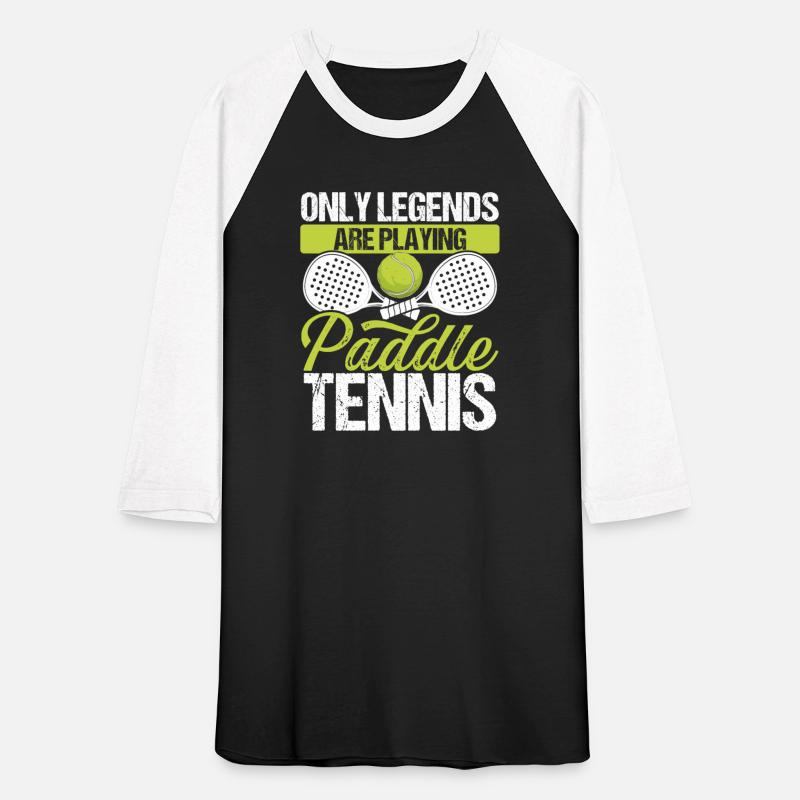 Paddle Tennis Player Match Only Legends Balls
