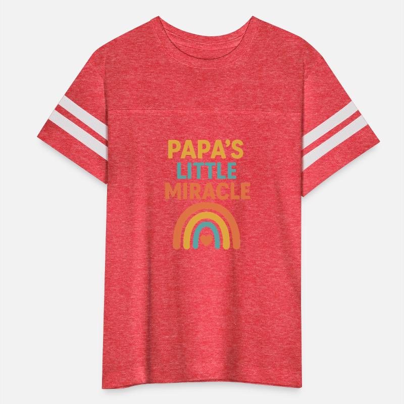 Papa’s Little Miracle – Kids Rainbow Baby Design