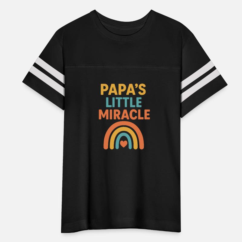 Papa’s Little Miracle – Kids Rainbow Baby Design