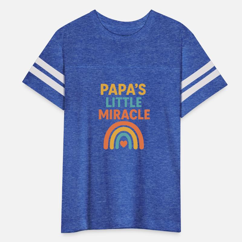 Papa’s Little Miracle – Kids Rainbow Baby Design