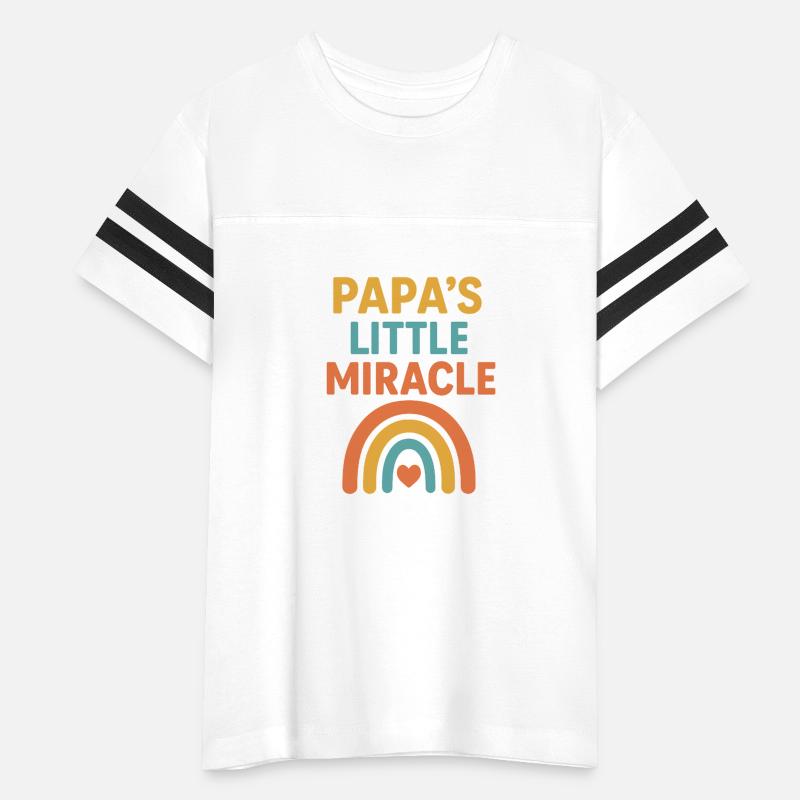 Papa’s Little Miracle – Kids Rainbow Baby Design