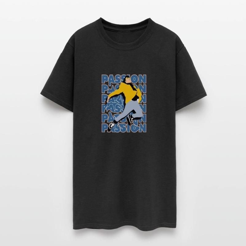 Passion in Motion – Bold Urban Dance Graphic Tee