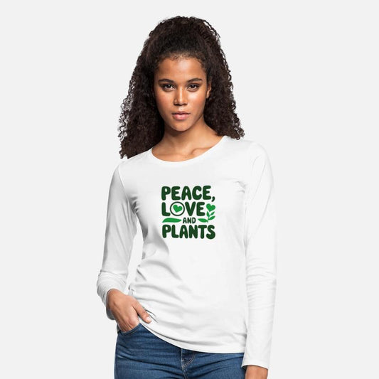 Peace Love & Plants - Funny Garden Gift Idea