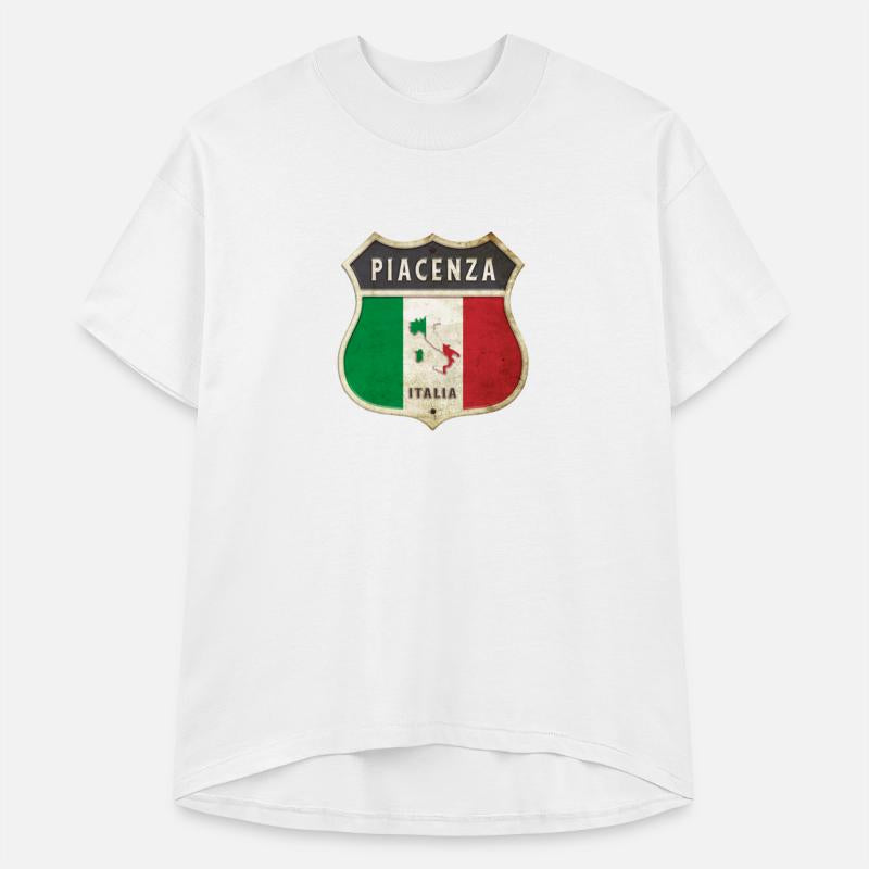 Piacenza Italy coat of arms flags design