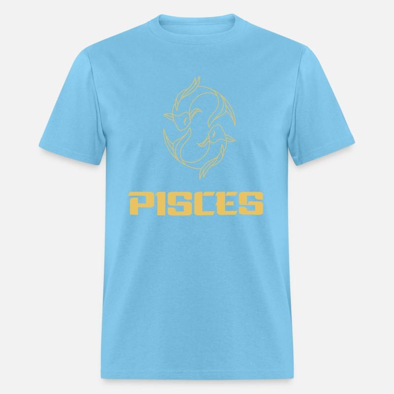 Pisces Zodiac Sign, astrology design, the fish