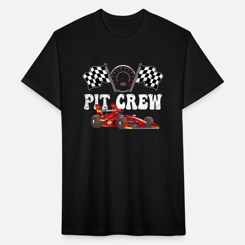 PIT CREW Race Car T Shirt - Hosting Parties