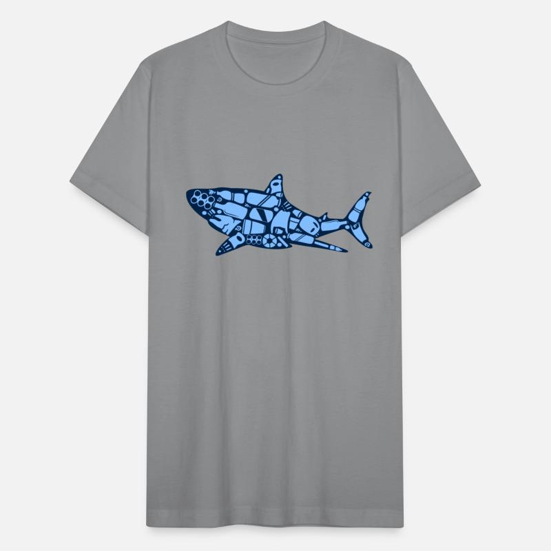 Plastic Shark Blue