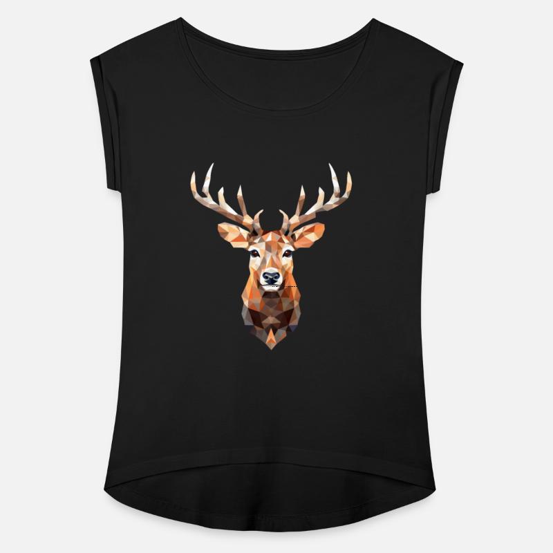 Polygon Reindeer: Modern Design Meets Nature!