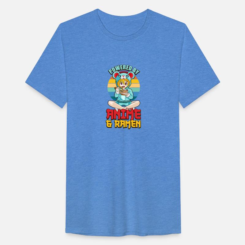 Powered by Anime and Ramen - Funny Girls Anime