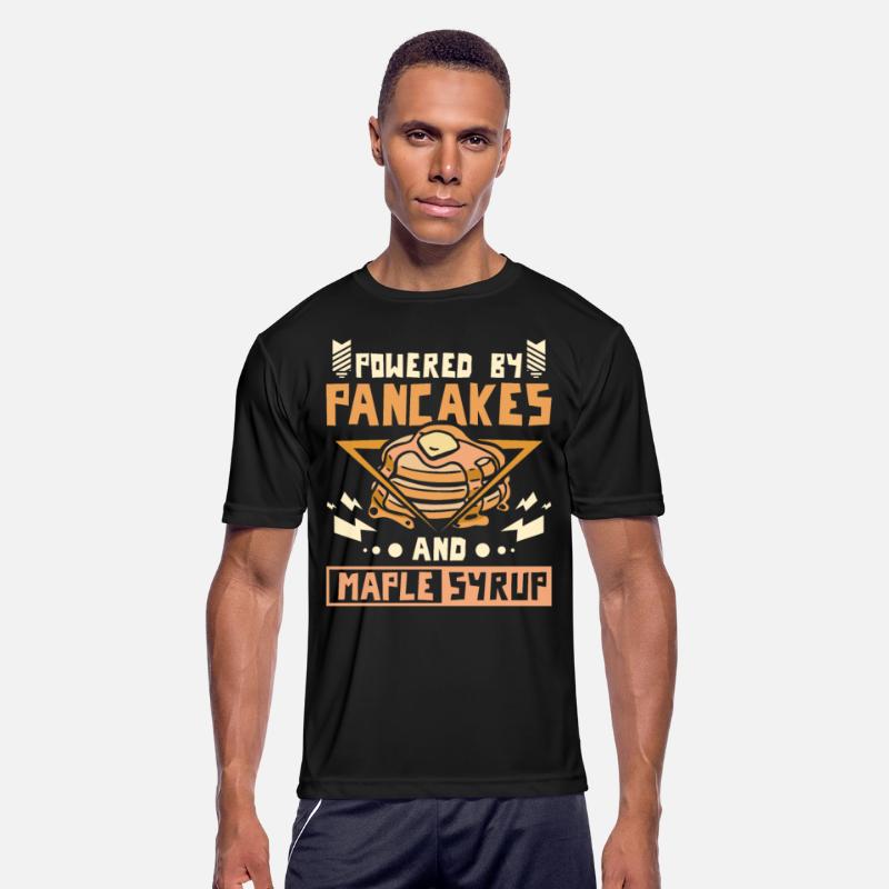 Powered by pancakes and maple syrup