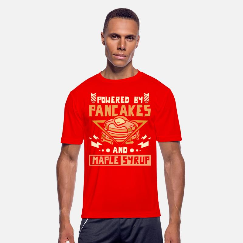 Powered by pancakes and maple syrup