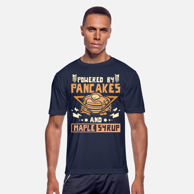 Powered by pancakes and maple syrup