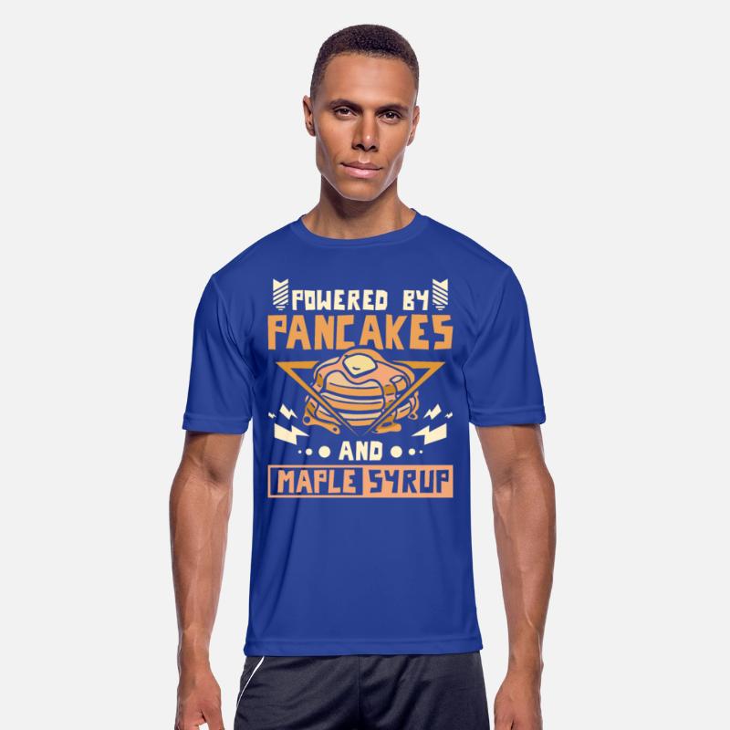 Powered by pancakes and maple syrup