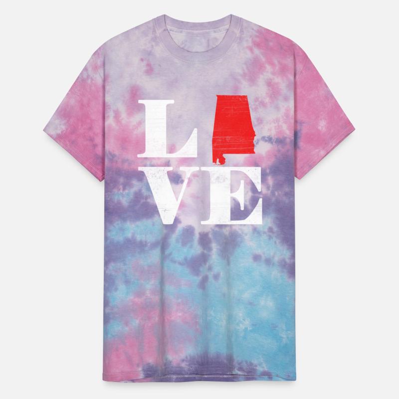 Proud America State Land Map Love Alabama