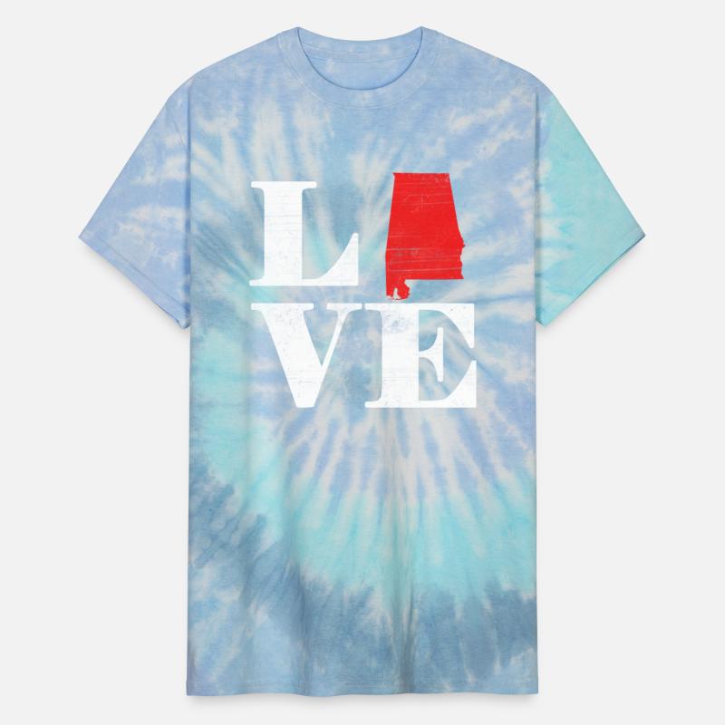 Proud America State Land Map Love Alabama