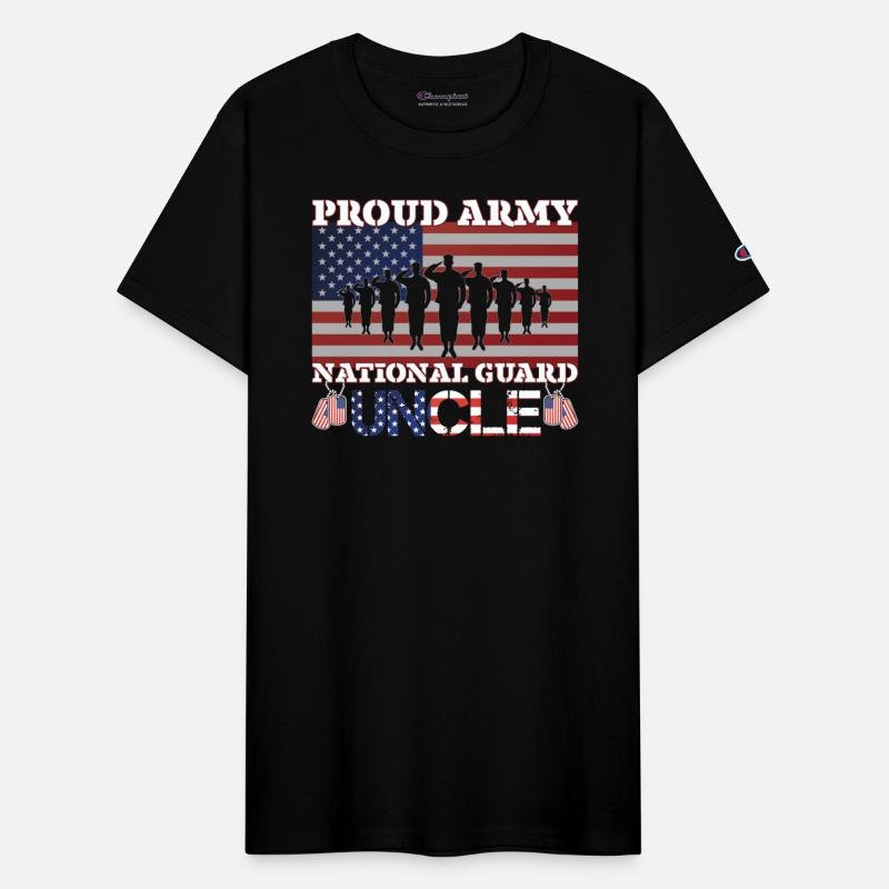 Proud Army National Guard Uncle