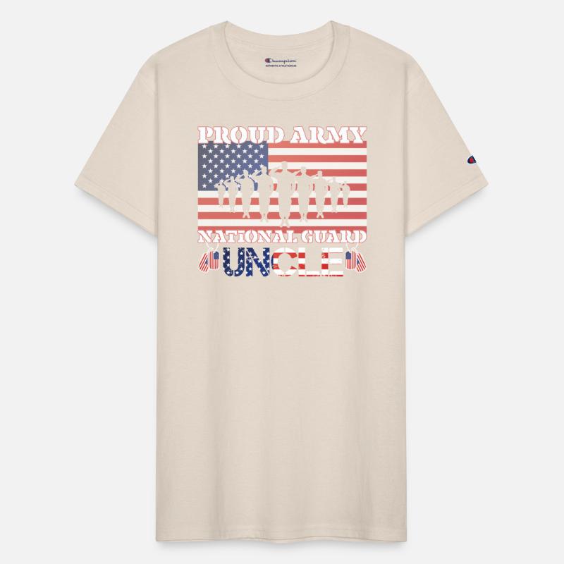 Proud Army National Guard Uncle