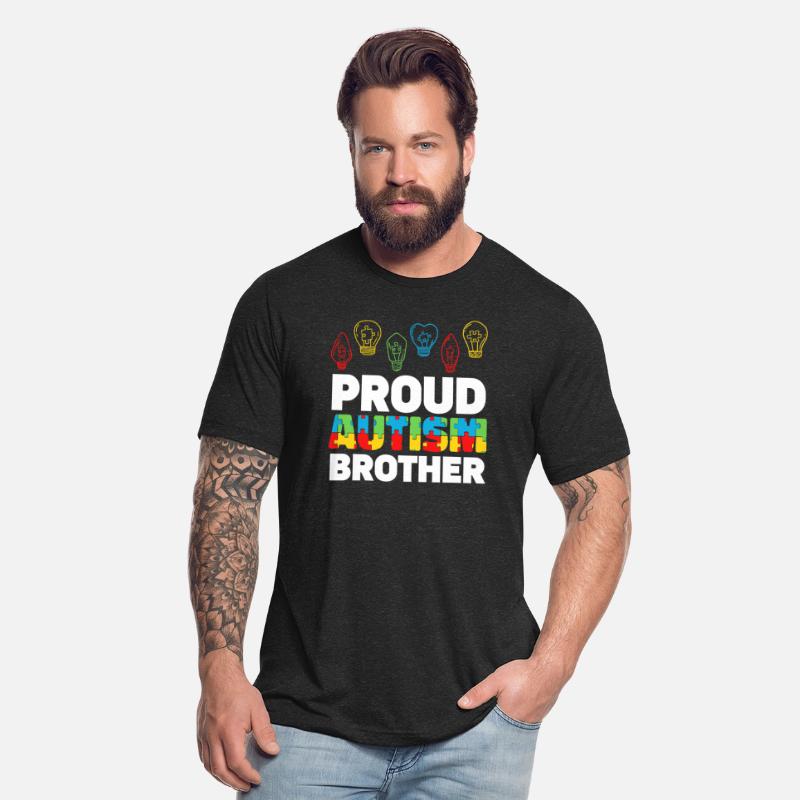 Proud Autism Brother Puzzle Light Bulb Autism
